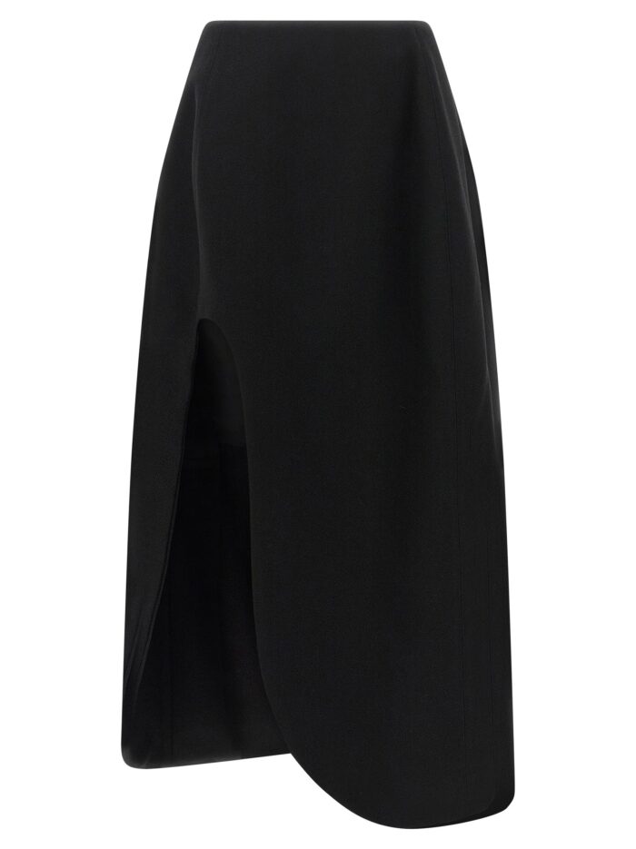 JIL SANDER 'Skirt 158' Slit Skirt