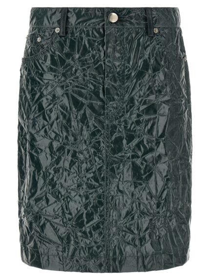 Marni Skirt With A Wrinkled Effect