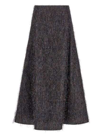 PESERICO Skirt With Metallic Fringes