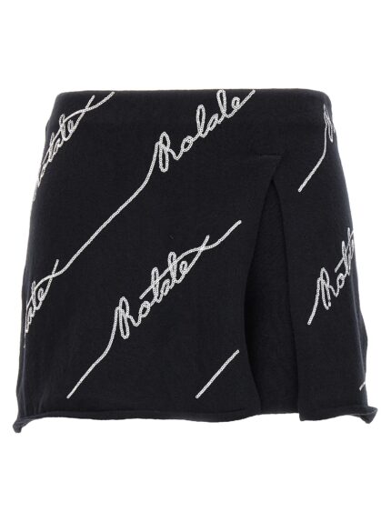 ROTATE BIRGER CHRISTENSEN Skort 'Sequin Logo Mini'