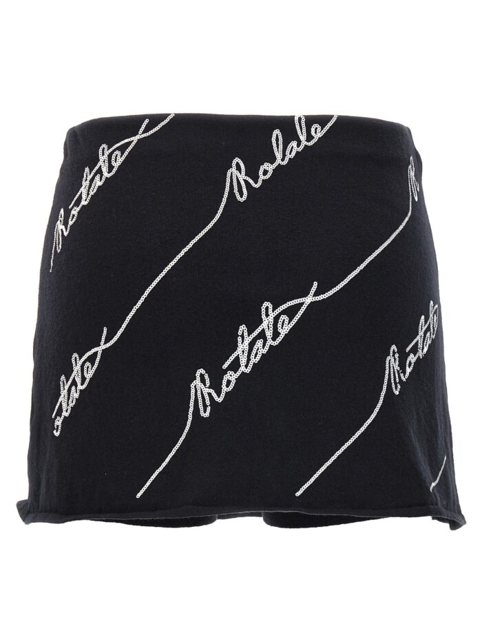 ROTATE BIRGER CHRISTENSEN Skort 'Sequin Logo Mini'