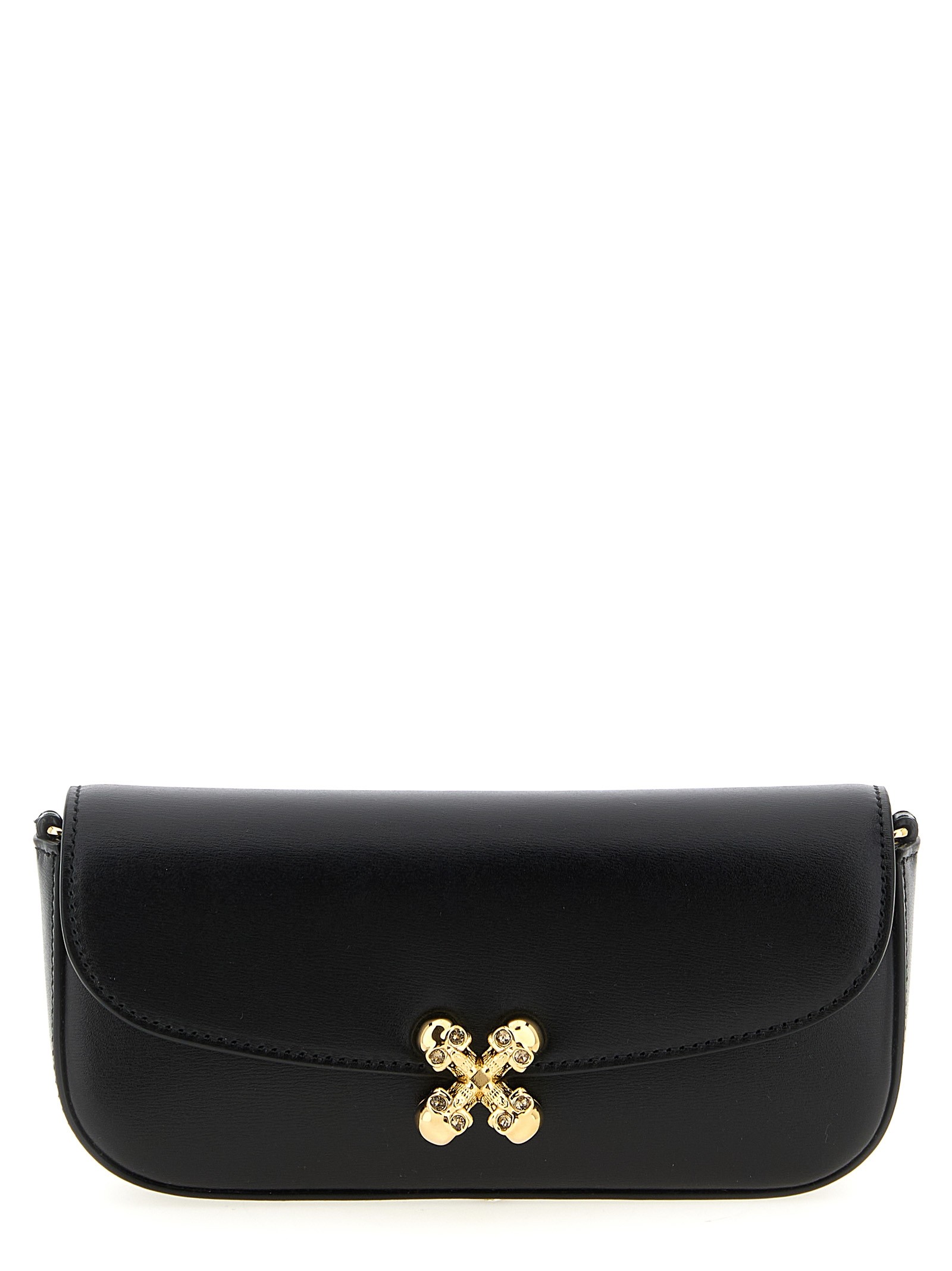 MCQUEEN 'Skull Flower' Small Crossbody Bag