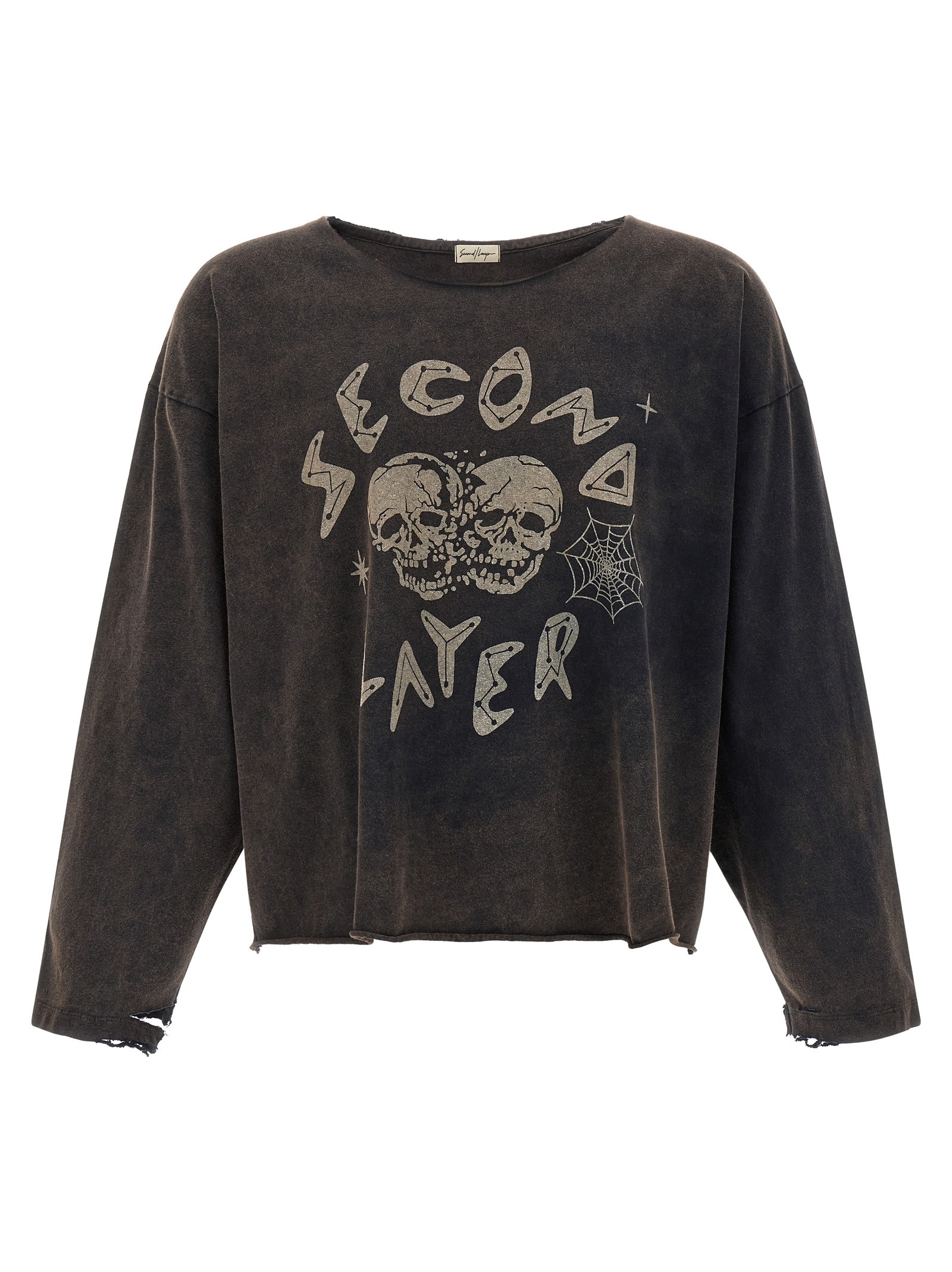 SECOND/LAYER 'Skull' T-shirt