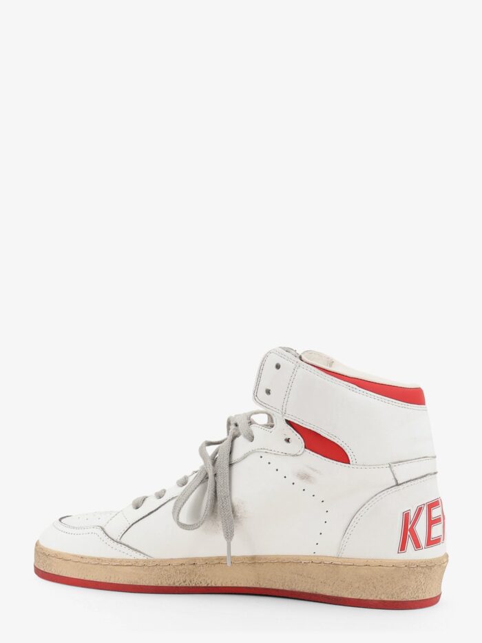 Golden Goose Deluxe Brand Sky Star Leather Sneakers With Iconic Side Logo