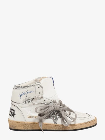 Golden Goose Deluxe Brand Sky Star Leather With A Used Effect Sneakers