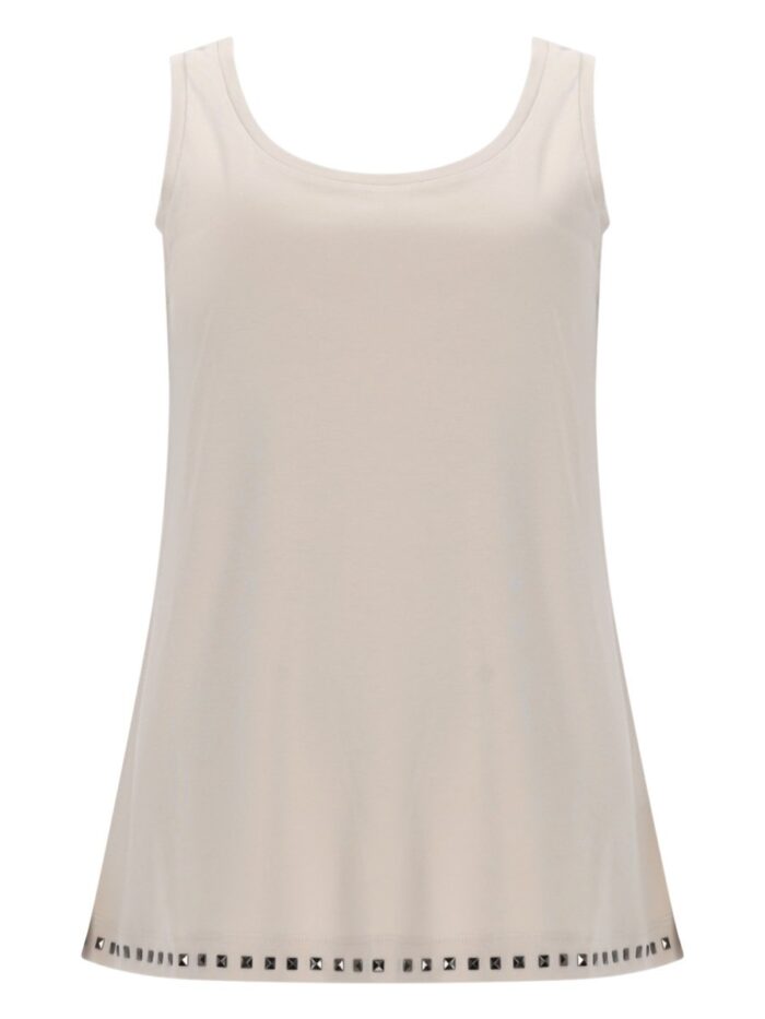 s max mara sleeveless cotton top S MAX MARA SLEEVELESS COTTON TOP