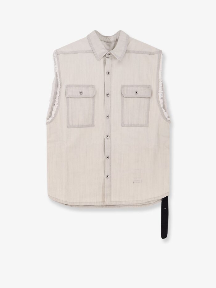 drkshdw sleeveless denim jacket Drkshdw Sleeveless Denim Jacket