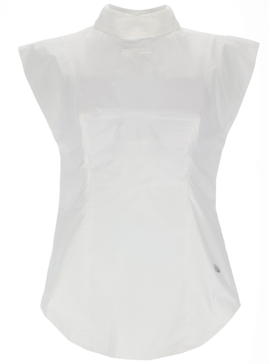 Jean Paul Gaultier Sleeveless Inverted Shirt