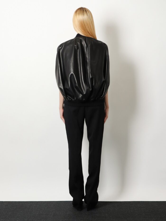 Balenciaga Sleeveless Leather Jacket