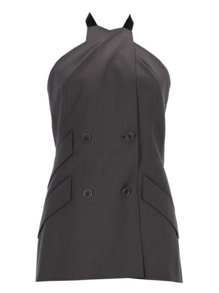 Max Mara SLEEVELESS WOOL TOP