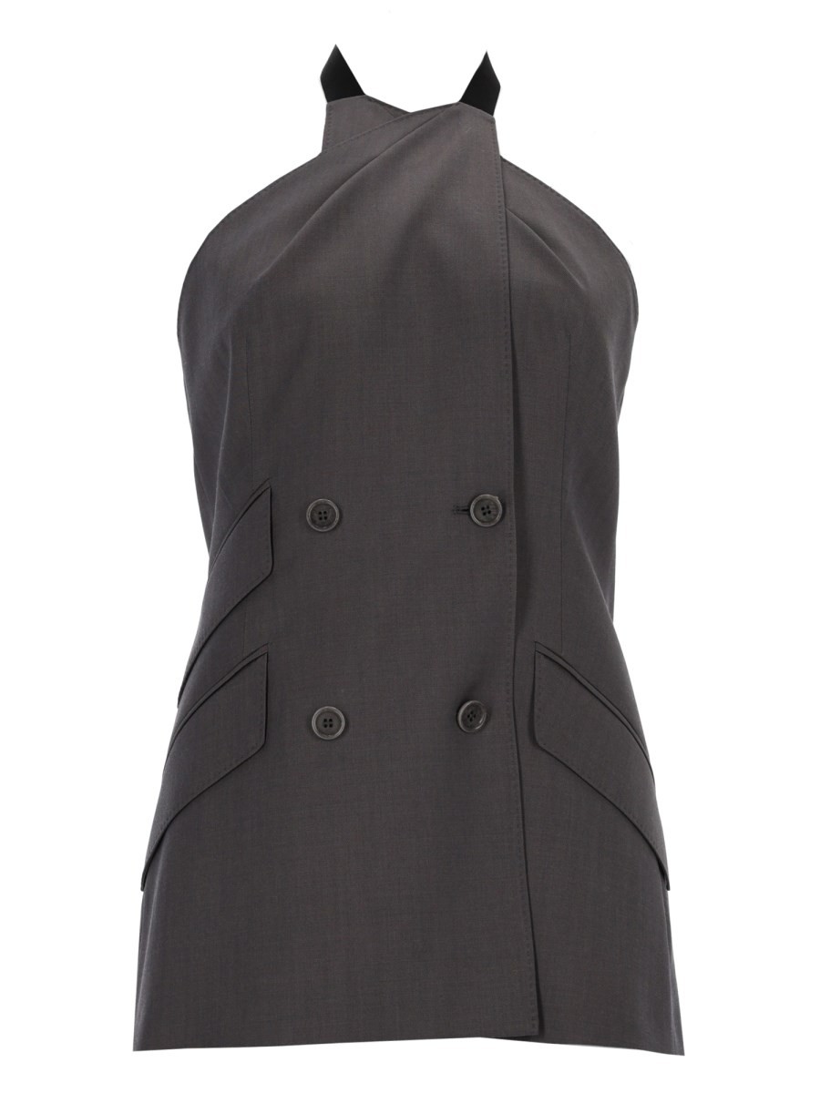 Max Mara SLEEVELESS WOOL TOP