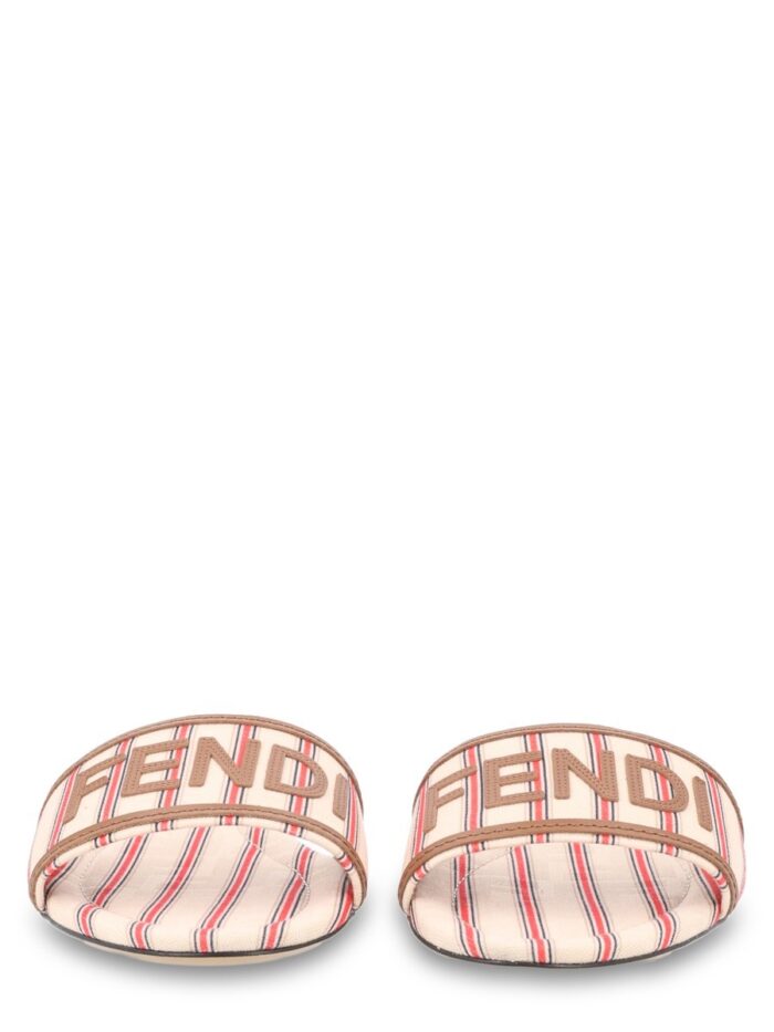 Fendi SLIDE IN CANVAS FF CON LOGO