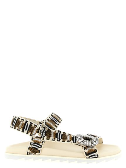 ROGER VIVIER 'Slidy Viv' Trek' Sandals