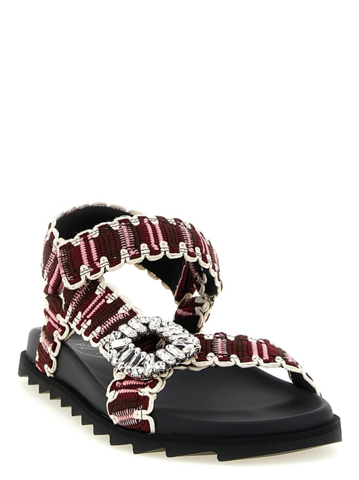 ROGER VIVIER 'Slidy Viv' Trek' Sandals