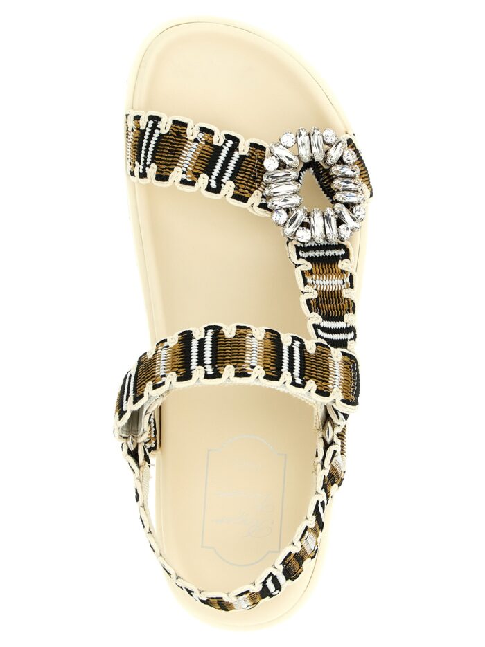 ROGER VIVIER 'Slidy Viv' Trek' Sandals