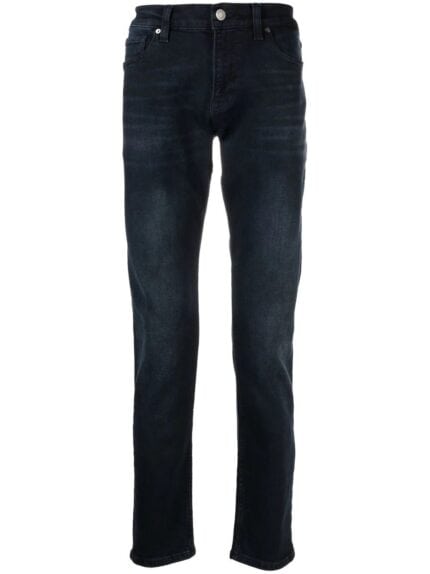 Slim Fit Blue Black