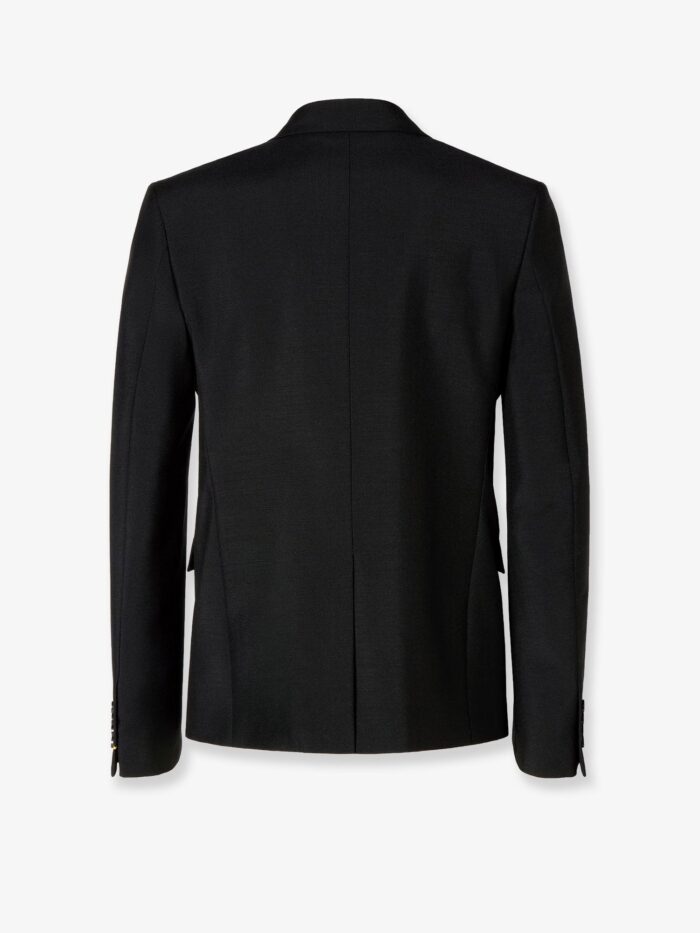 Fendi Slim Fit Kid Mohair Blazer
