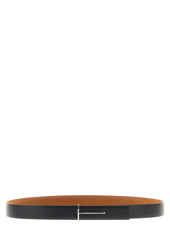 TOM FORD 'Slim T' Reversible Belt