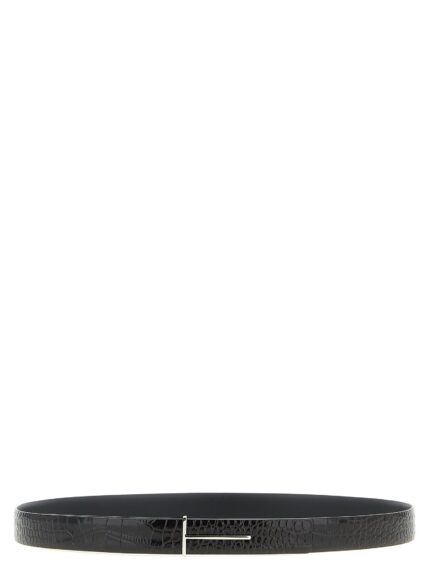 TOM FORD 'Slim T' Reversible Belt
