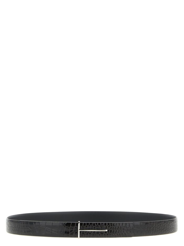 tom ford 'slim t' reversible belt TOM FORD 'Slim T' Reversible Belt