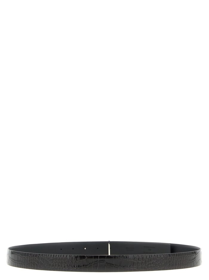 TOM FORD 'Slim T' Reversible Belt
