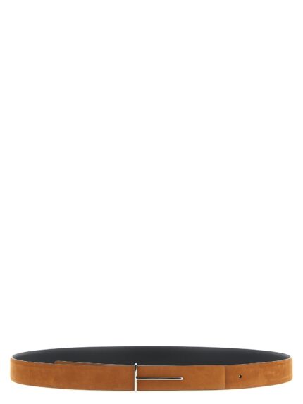 TOM FORD 'Slim T' Reversible Belt