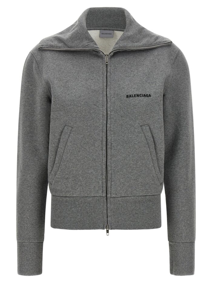 balenciaga 'slim zip' sweatshirt Balenciaga 'Slim Zip' Sweatshirt