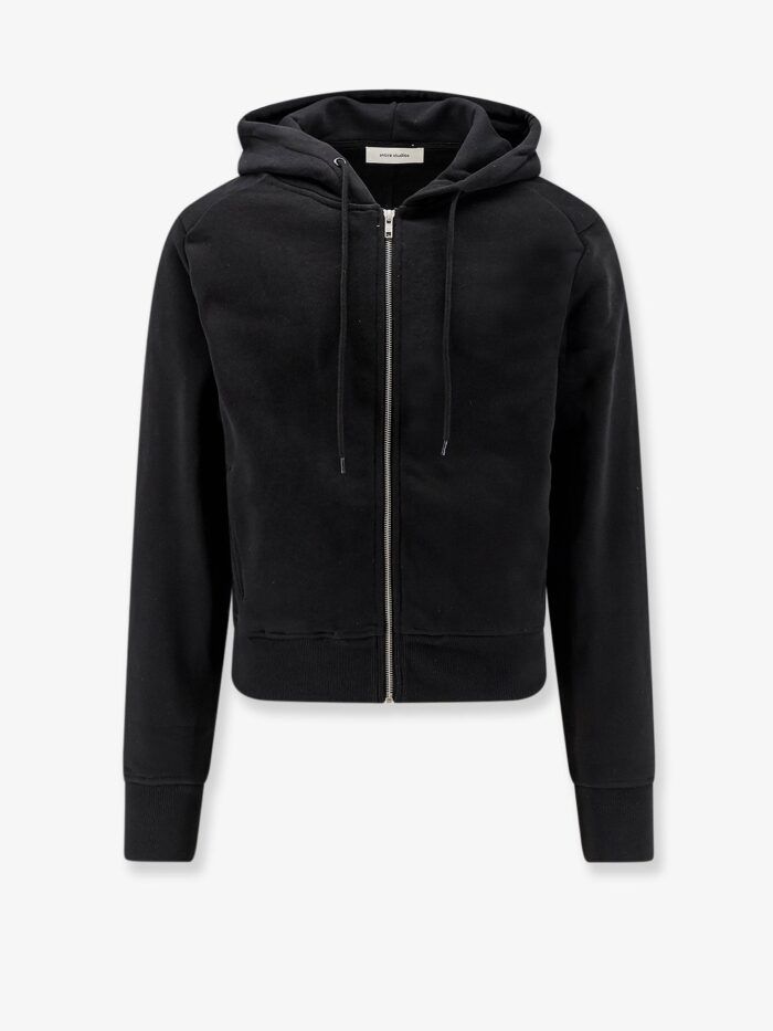 ENTIRE STUDIOS Slim Zip Up Cotton Hoodie