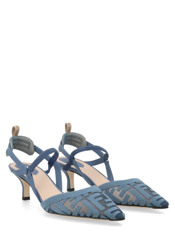 Fendi SLINGBACK "COLIBRÌ LITE" CON TACCO MEDIO
