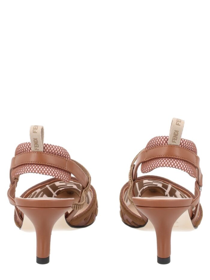Fendi Slingback "Colibrì Lite" Con Tacco Medio