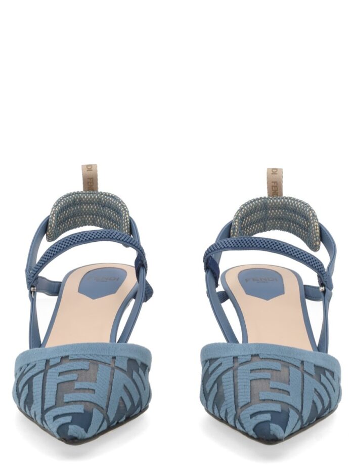 Fendi SLINGBACK "COLIBRÌ LITE" CON TACCO MEDIO