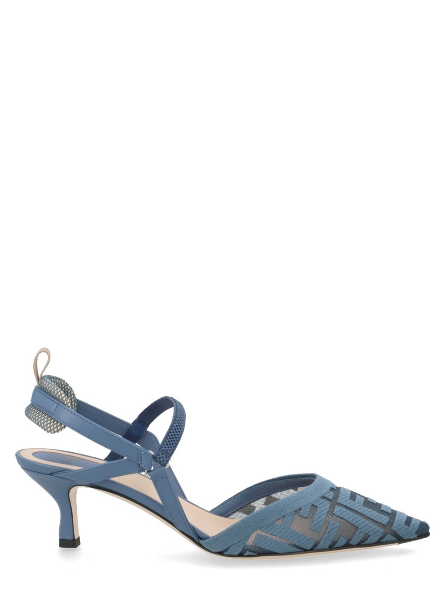 Fendi SLINGBACK "COLIBRÌ LITE" CON TACCO MEDIO