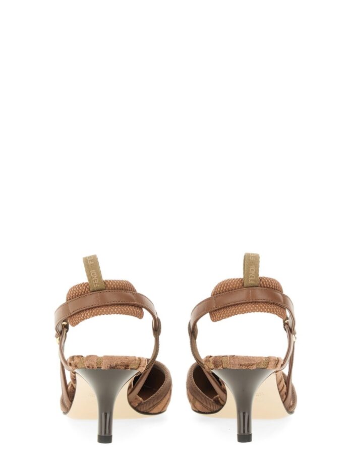 Fendi SLINGBACK SHOE "HUMMINGBIRD LITE"