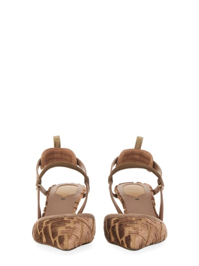 Fendi SLINGBACK SHOE "HUMMINGBIRD LITE"