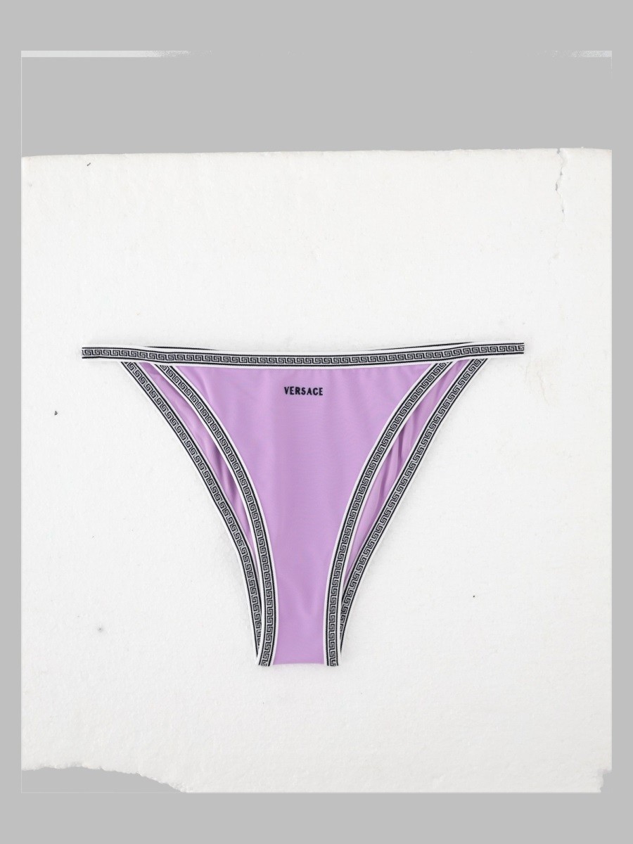 Versace Slip Bikini Con Greca