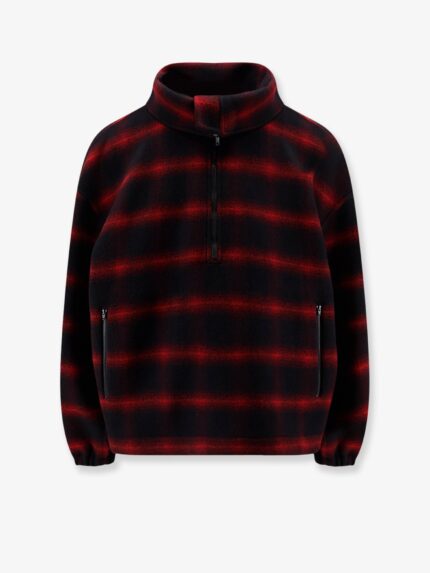 Balenciaga Slip-On Madras Wool Jacket