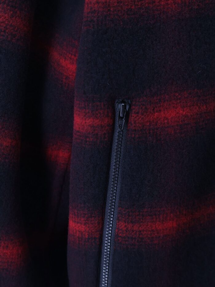 Balenciaga Slip-On Madras Wool Jacket