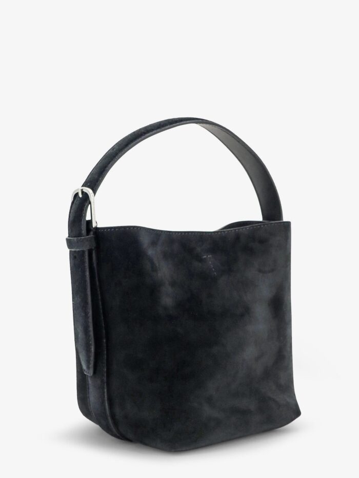 TOTEME Small Belted Suede Handbag