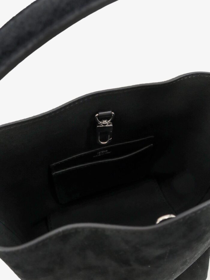 TOTEME Small Belted Suede Handbag