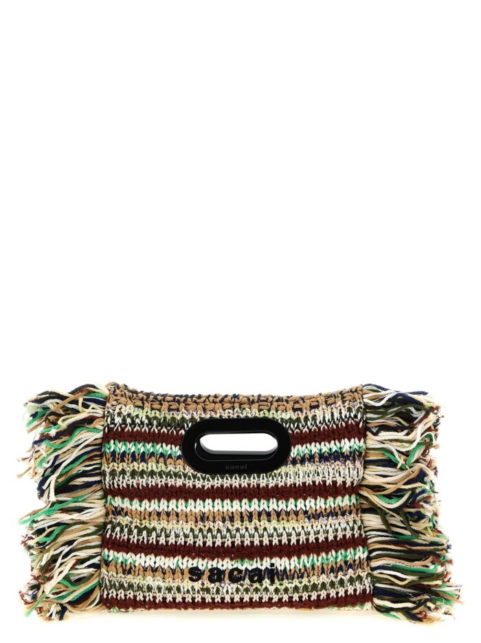 SACAI Small Fringe Shopping Bag