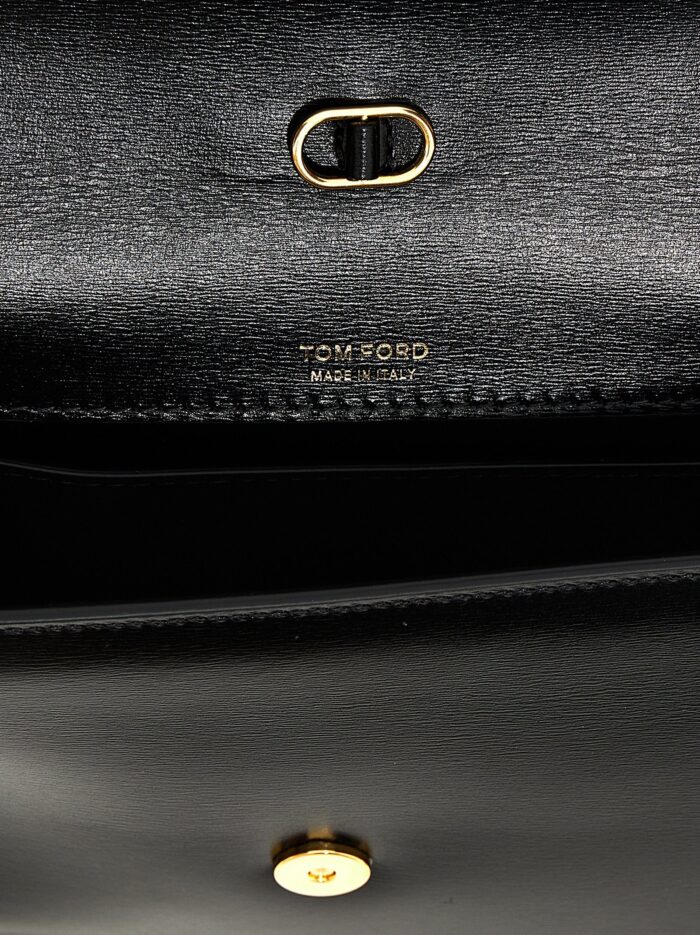 TOM FORD Small Leather Crossbody Bag
