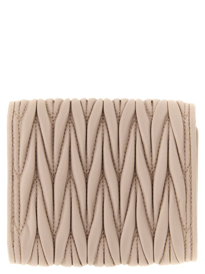 Miu Miu Small Matelassé Nappa Wallet