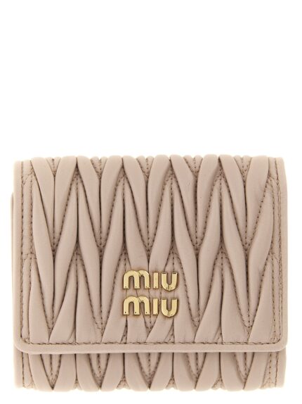Miu Miu Small Matelassé Nappa Wallet