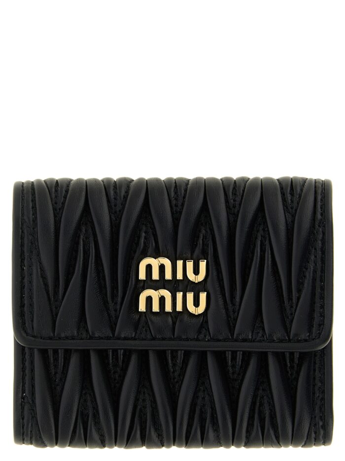 Miu Miu Small Matelassé Nappa Wallet