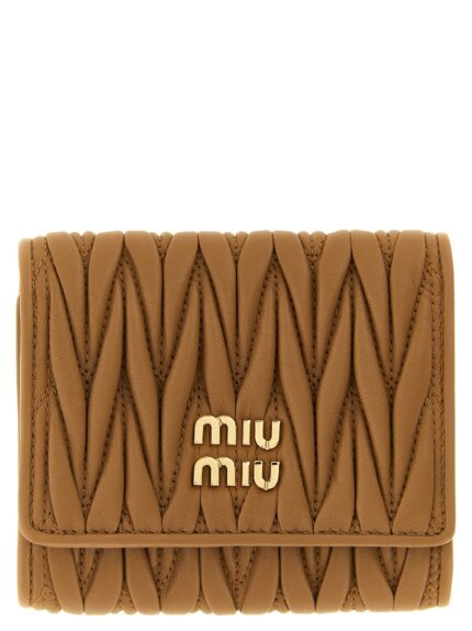 Miu Miu Small Matelassé Nappa Wallet