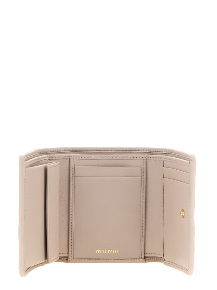 Miu Miu Small Matelassé Nappa Wallet