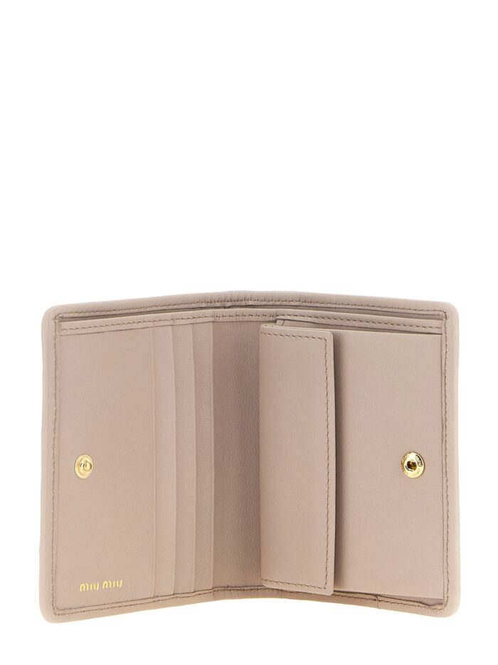 Miu Miu Small Matelassé Nappa Wallet
