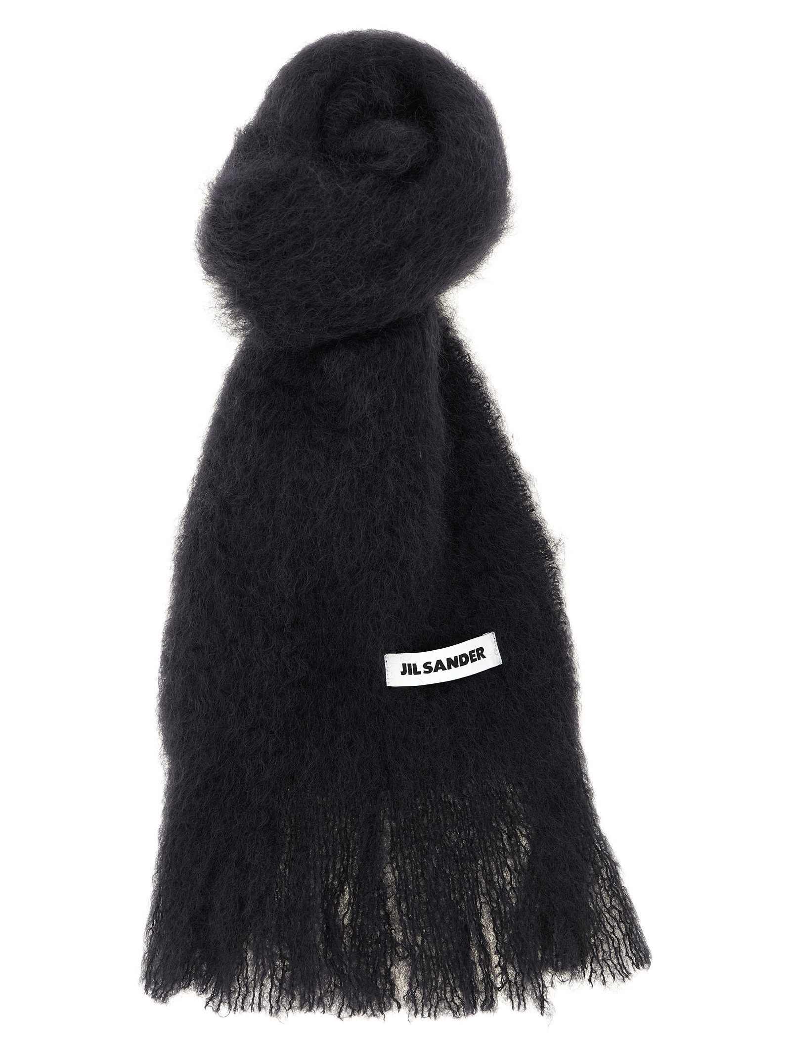 JIL SANDER Small Mohair Scarf