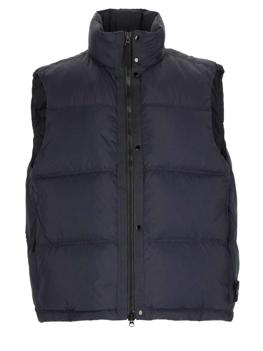 Stone Island SMANICATO ANTISTRAPPO IMBOTTITO IN PIUMA