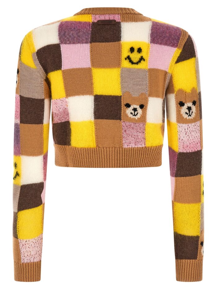 'Smiley® E 'Moschino Teddy Bear' Cardigan